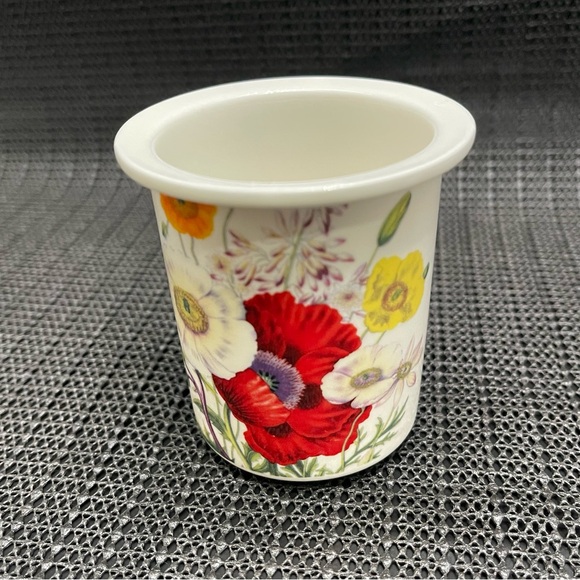 Grace Teaware Tea for One Cup Saucer Infuser With Lid Teapot Poppy Design - Picture 9 of 16